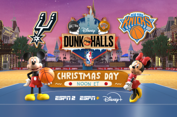 Disney, ESPN, and the NBA Team Up to Present ‘Dunk the Halls’ – the First Real-Time, Animated NBA Game